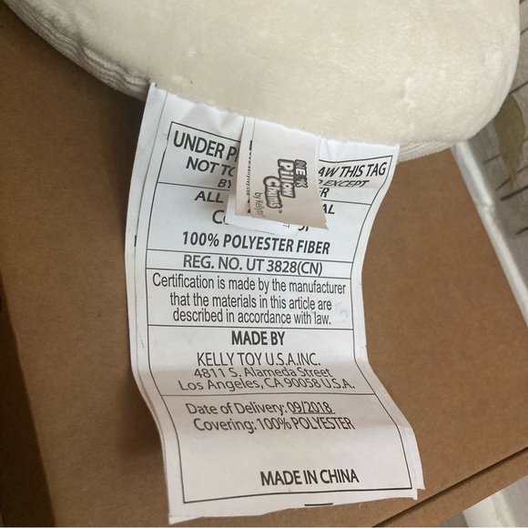 🌸 (2/$20) Kellytoys Plush Lamb Neck Pillow - Picture 4 of 5